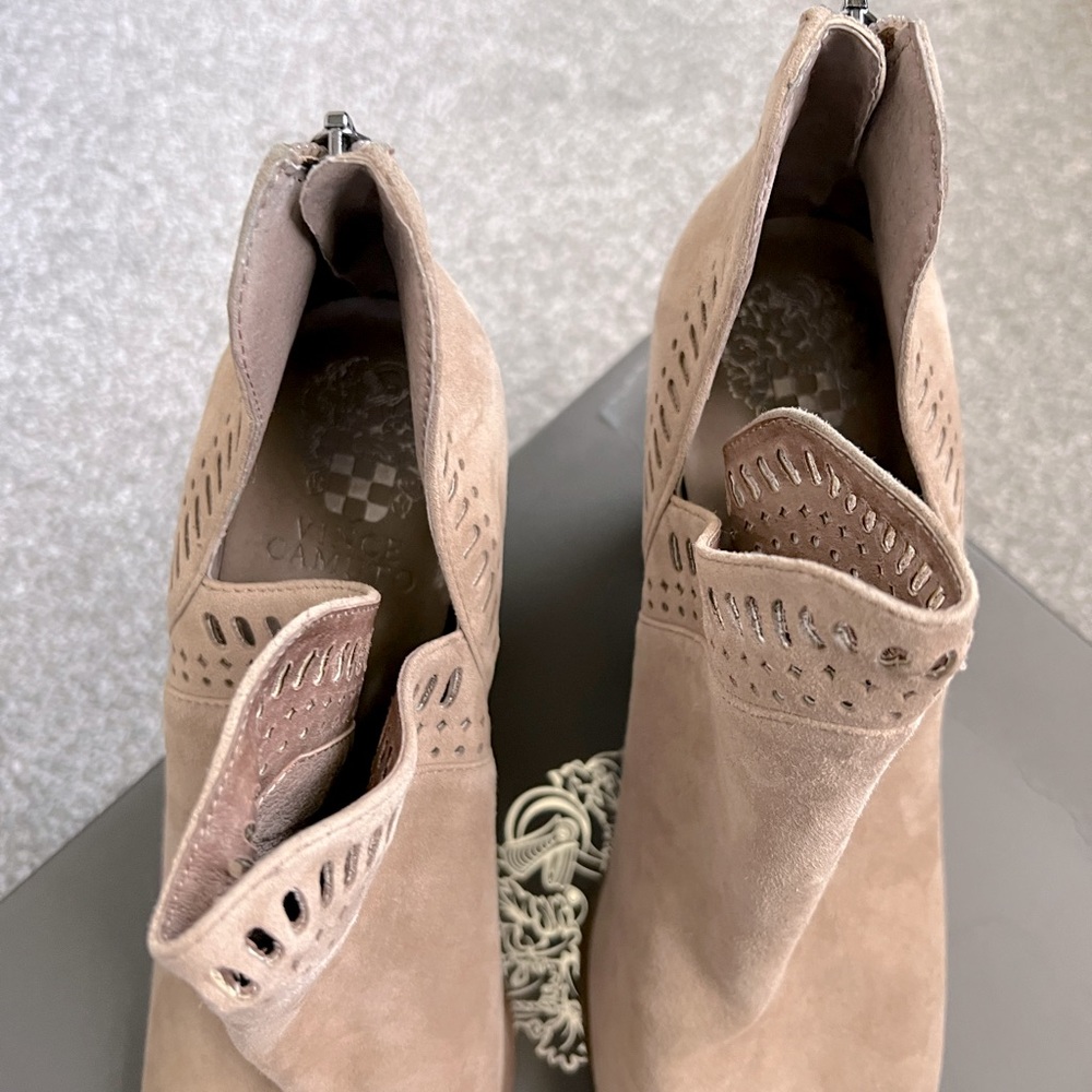 Vince Camuto Suede Booties | Size 9 - Picture 3 of 5